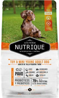 Foto de Nutrique Toy & Mini Young Adult Dog