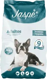 Foto de Jaspe Perro Adulto Mordida Pequeña