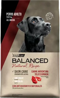 Foto de Vitalcan Balanced Natural Recipe Perro Sabor Carne Argentina Seleccionada