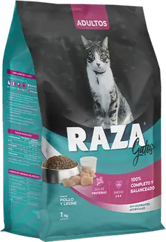 Imagen de Raza Gato Adulto sabor Pollo y Leche