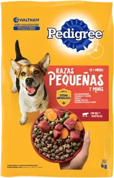 Imagen de Pedigree Adulto Razas Pequeñas Sabor Carne Y Vegetales