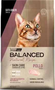 Imagen de Vitalcan Balanced Natural Recipe Gato Sabor Pollo