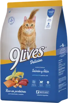 Foto de 9 Lives Delicias de Salmón y Atún