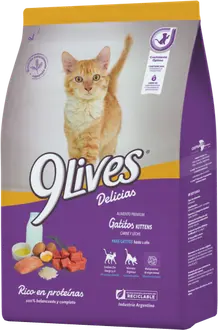 Foto de 9 Lives Delicias Gatitos Carne y Leche