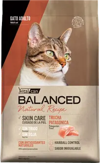 Foto de Vitalcan Balanced Natural Recipe Gato Sabor Trucha Patagónica