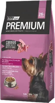 Imagen de Vitalcan Premium Perro Adulto de Raza Pequeña Sabor Cordero