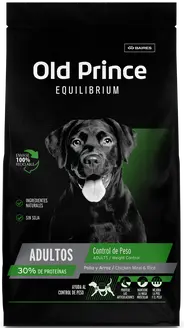Foto de Old Prince Equilibrium Perro Adulto Control de peso Pollo y Arroz