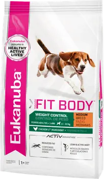 Imagen de Eukanuba Fit Body Weight Control Medium Breed
