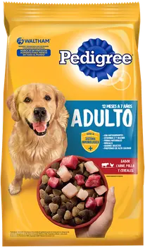 Imagen de Pedigree Perros Adultos Sabor Carne, Pollo Y Cereales