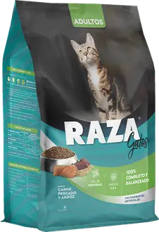 Foto de Raza Gato Adulto sabor Carne, Pescado y Arroz