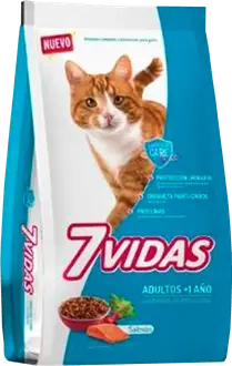 Foto de 7 Vidas Gatos Adultos sabor Salmon