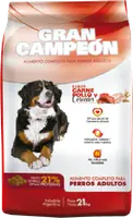 Imágen de Gran Campeón Perro Adulto Mordida Grande  Carne, Pollo y Cereales