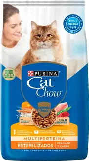 Foto de Cat Chow Gato Esterilizado sabor Pescado con Defense Plus