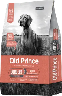 Foto de Old Prince Proteínas Noveles Adultos Todas las Razas Cordero y Arroz Integral