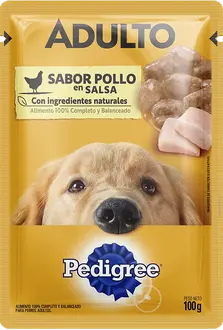 Foto de Pedigree Sobres Perro Adulto En Salsa Sabor Pollo 12 x 100g