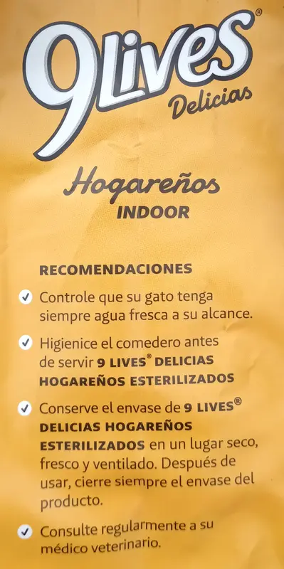 Foto de 9 Lives Delicias Hogareños - Esterilizados