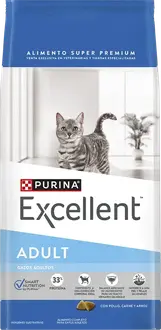 Foto de Excellent Gatos Adultos con Pollo, Carne y Arroz