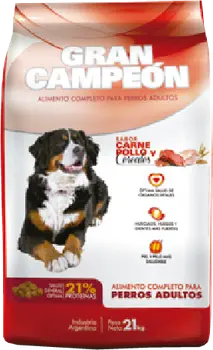 Imagen de Gran Campeón Perro Adulto Mordida Grande  Carne, Pollo y Cereales