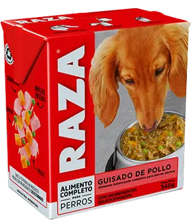 Imagen de Raza Perro Adulto Guisado de Pollo