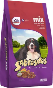 Imagen de Sabrositos Perro Adulto Carne, Cereales y Vegetales