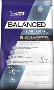 Imagen de Vitalcan Balanced Perro Senior Mediano