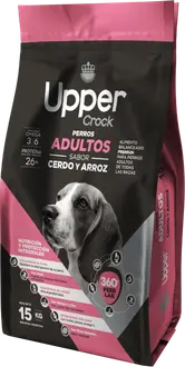 Foto de Upper Crock Perro Adulto Cerdo y Arroz