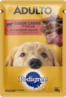 Foto de Pedigree Sobres Perro Adulto En Salsa Sabor Carne 12 x 100g