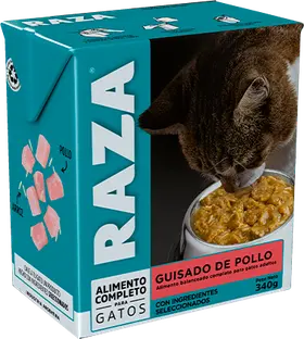 Imagen de Raza Gato Adulto Guisado de Pollo