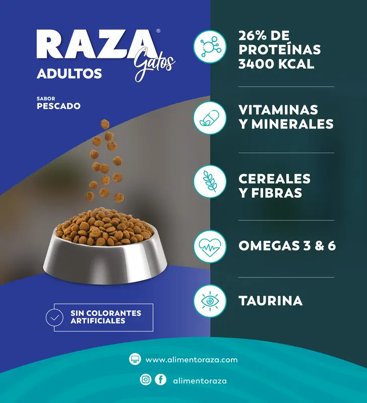 Foto de Raza Gato Adulto sabor Pescado