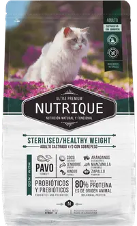 Foto de Nutrique Young Adult Cat Sterilised / Healthy Weight