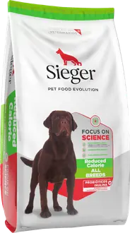 Foto de Sieger Perros Adultos Reducido en calorías para todas las razas