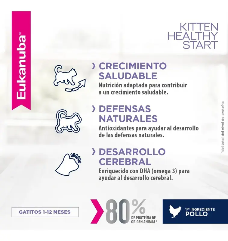 Foto de Eukanuba Kitten Healthy Start