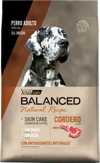 Foto de Vitalcan Balanced Natural Recipe Perro Sabor Cordero