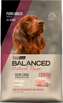 Foto de Vitalcan Balanced Natural Recipe Perro Sabor Cerdo