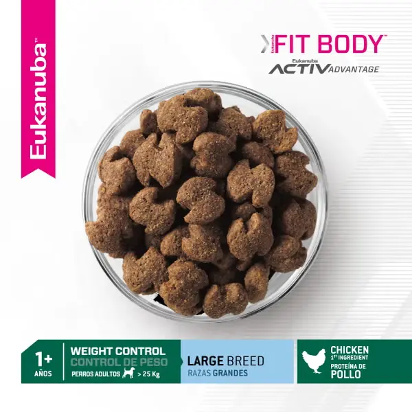 Foto de Eukanuba Fit Body Weight Control Large Breed