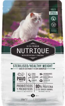 Imagen de Nutrique Young Adult Cat Sterilised / Healthy Weight