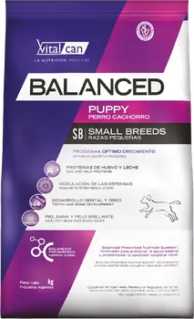 Imagen de Vitalcan Balanced Perro Cachorro Raza Pequeña