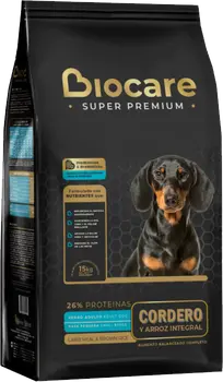 Imagen de Biocare Perro Adulto Raza Pequeña Cordero