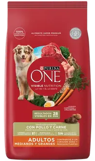 Foto de One Perro Adulto Medianos y Grandes Pollo y Carne