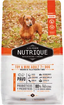 Imagen de Nutrique Toy & Mini Adult 7+ Dog
