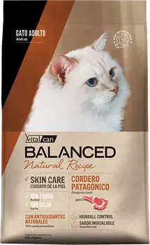 Imagen de Vitalcan Balanced Natural Recipe Gato Sabor Cordero Patagónico