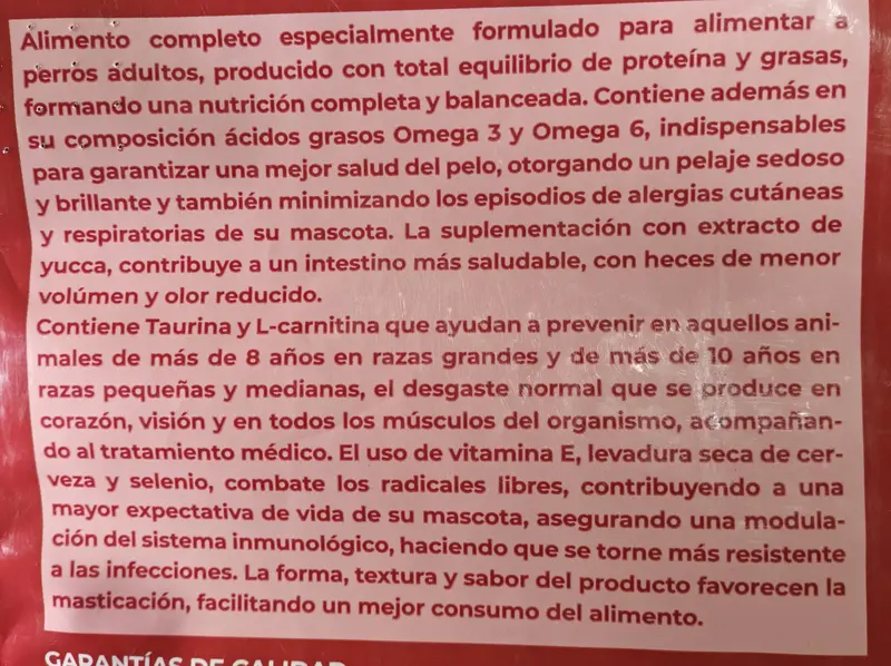 Foto de Profesional Vet Perro Adulto