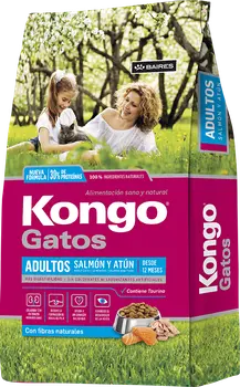 Imagen de Kongo Gatos Adultos sabor Salmón y Atún